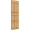Ekena Millwork Joined Board-n-Batten Shutters, Rough Sawn Western Red Cedar, 26 7/8W x 72H, PR RBJ06S26X072RWR - alternate 2